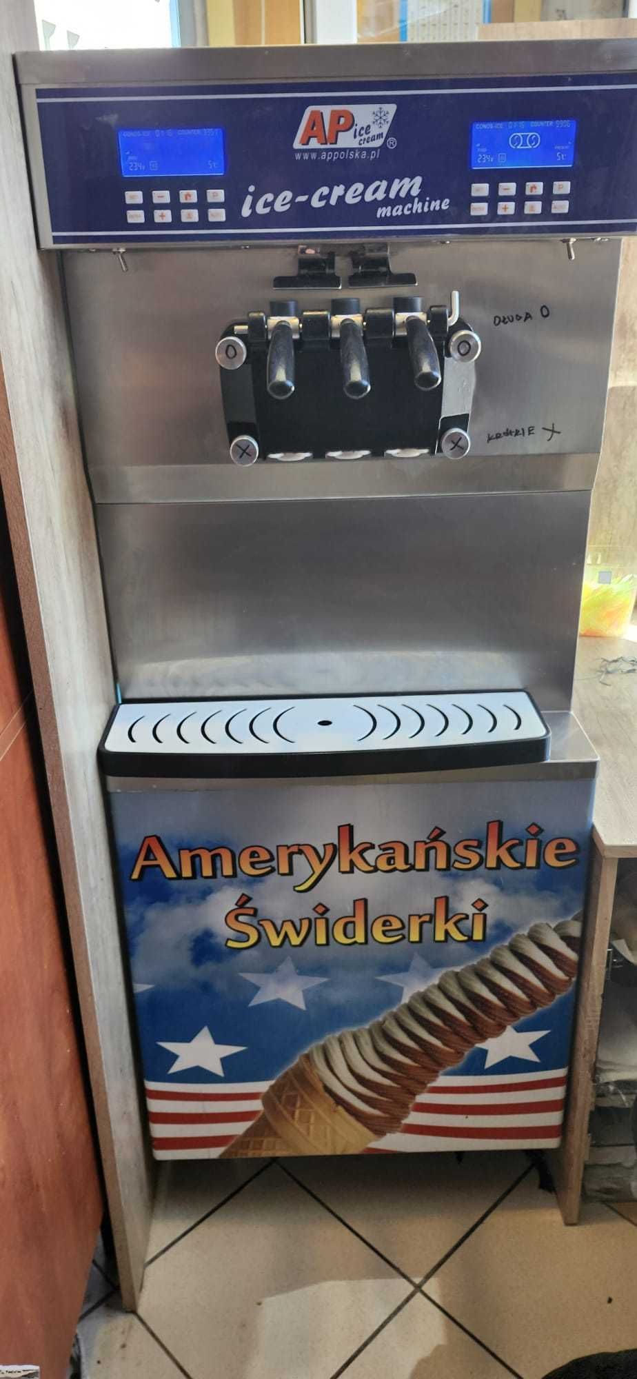 Maszyna do lodów amerykańskich AP 3250 Ice Cream F-ra VAT