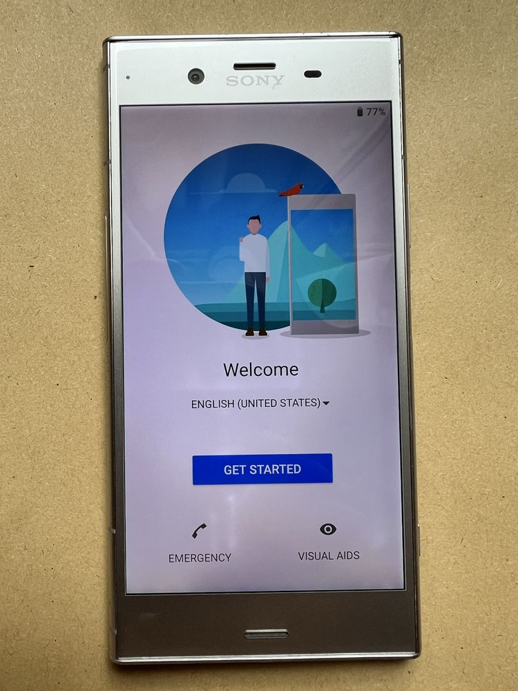 Sony Xperia XZ1 srebrny 4 RAM pamieć 64GB
