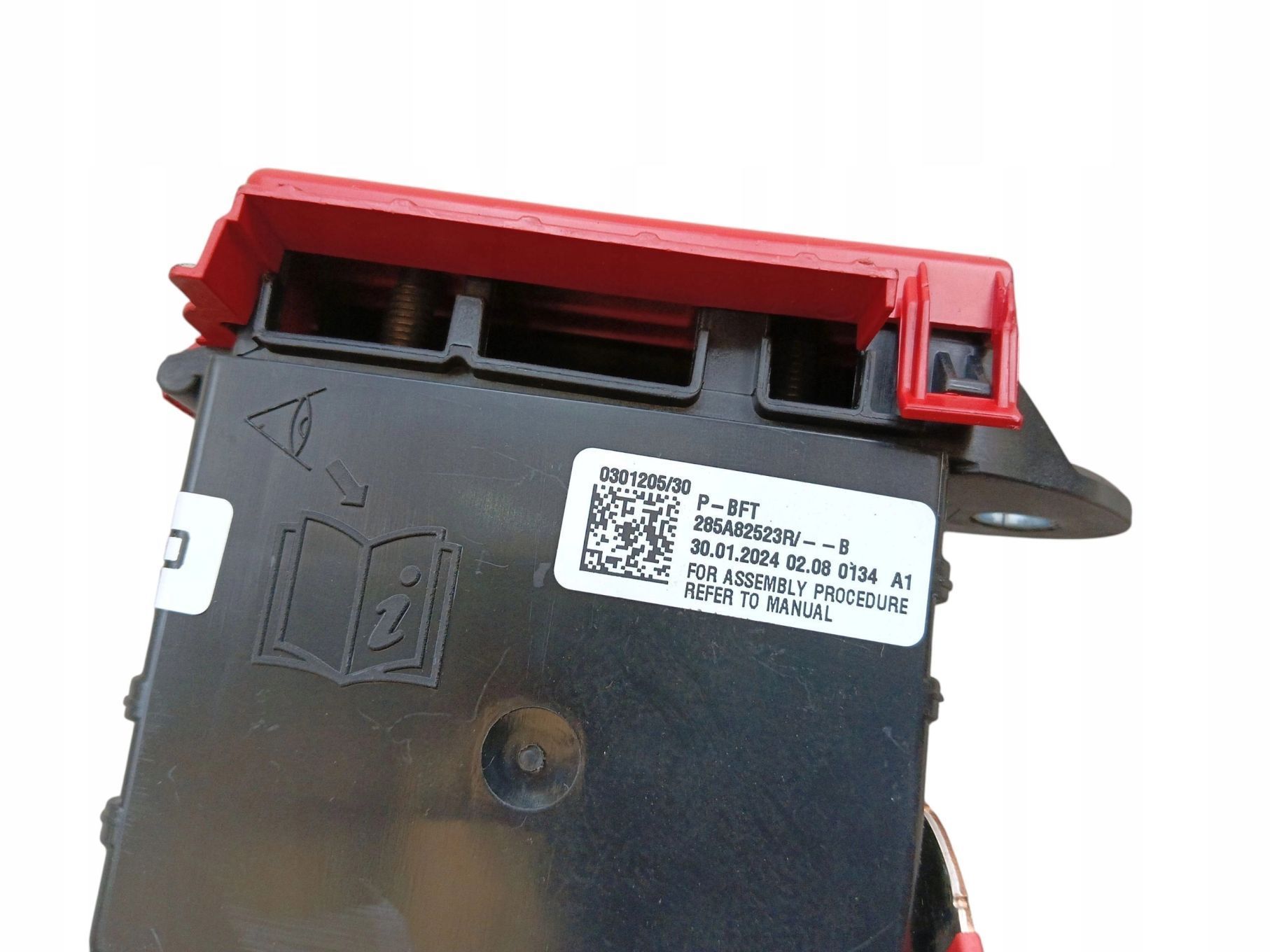 KLEMA PIROTECHNICZNA PLUSOWA RENAULT CAPTUR II CLIO V ARKANA 285A82523R