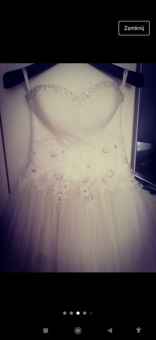 Sukienka ślubna typu Princess