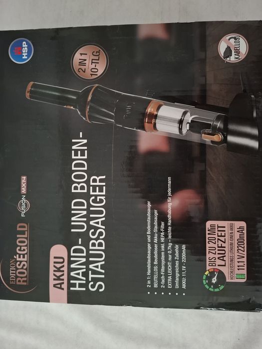 Nowy odkurzacz ręczny