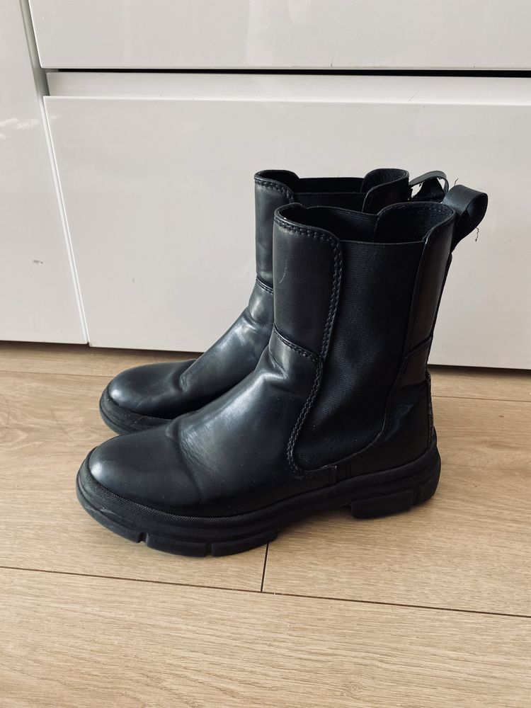 Tamaris skorzane buty damskie wiosenne 39