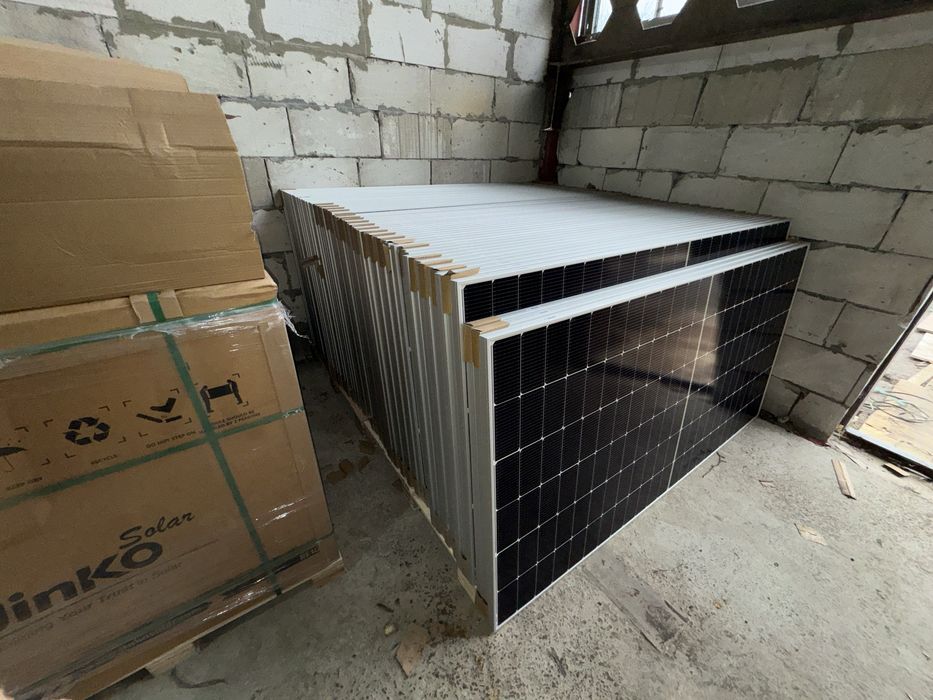 Солнечная панель 575 вт 530 вт 435 вт сонячна панель 585w Jinko Longi