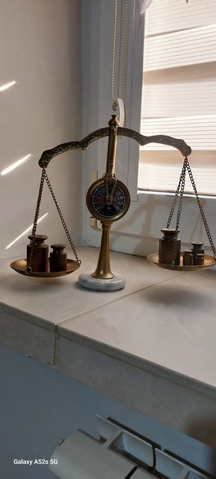 Waga szalkowa mosiężna