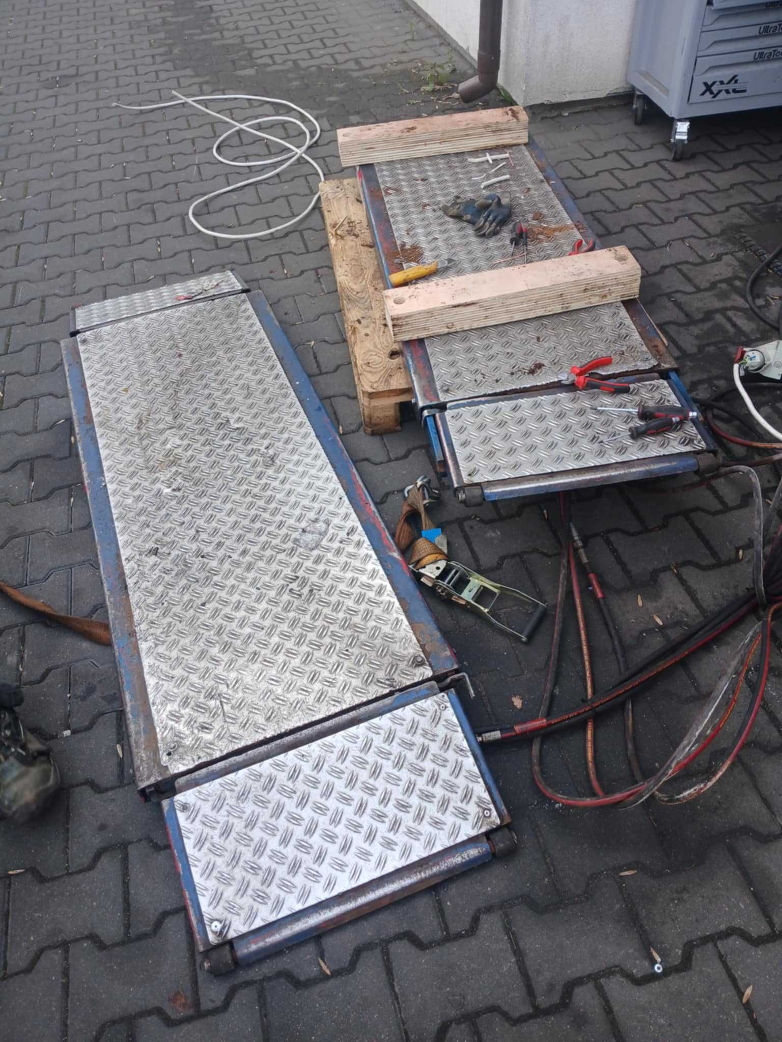 Podnośnik mobilny nożycowy wysokiego podnoszenia Nussbaum 3000kg