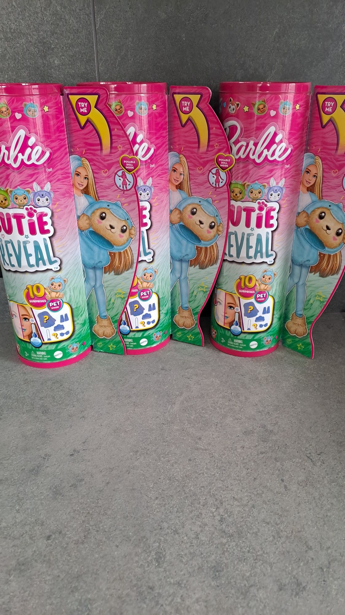 Лялечки Barbie Cutie Reveal Dolphin, Coala, dog frog, kitti red panda