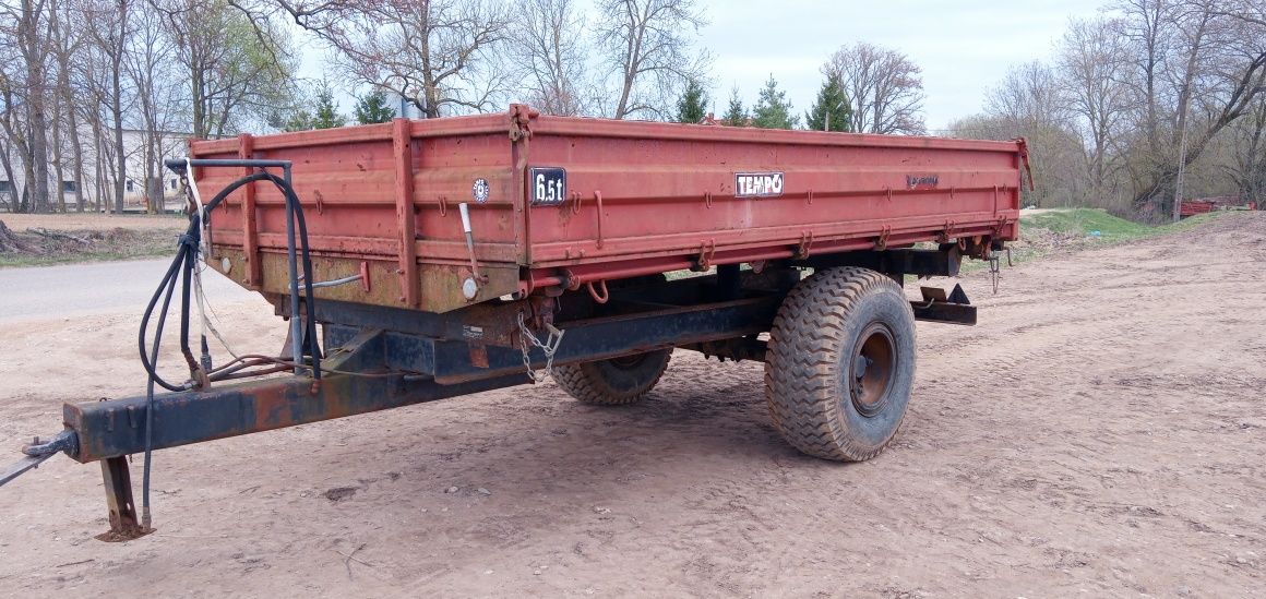 Belarus Tempo 6.5T Przyczepa Wywrotka 6500kg