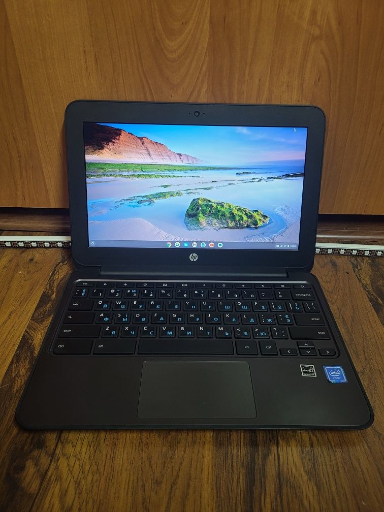 Hp Chromebook 11.6 HD Led N2840/4RAM/16gb emc/5-6 часов акумулятор