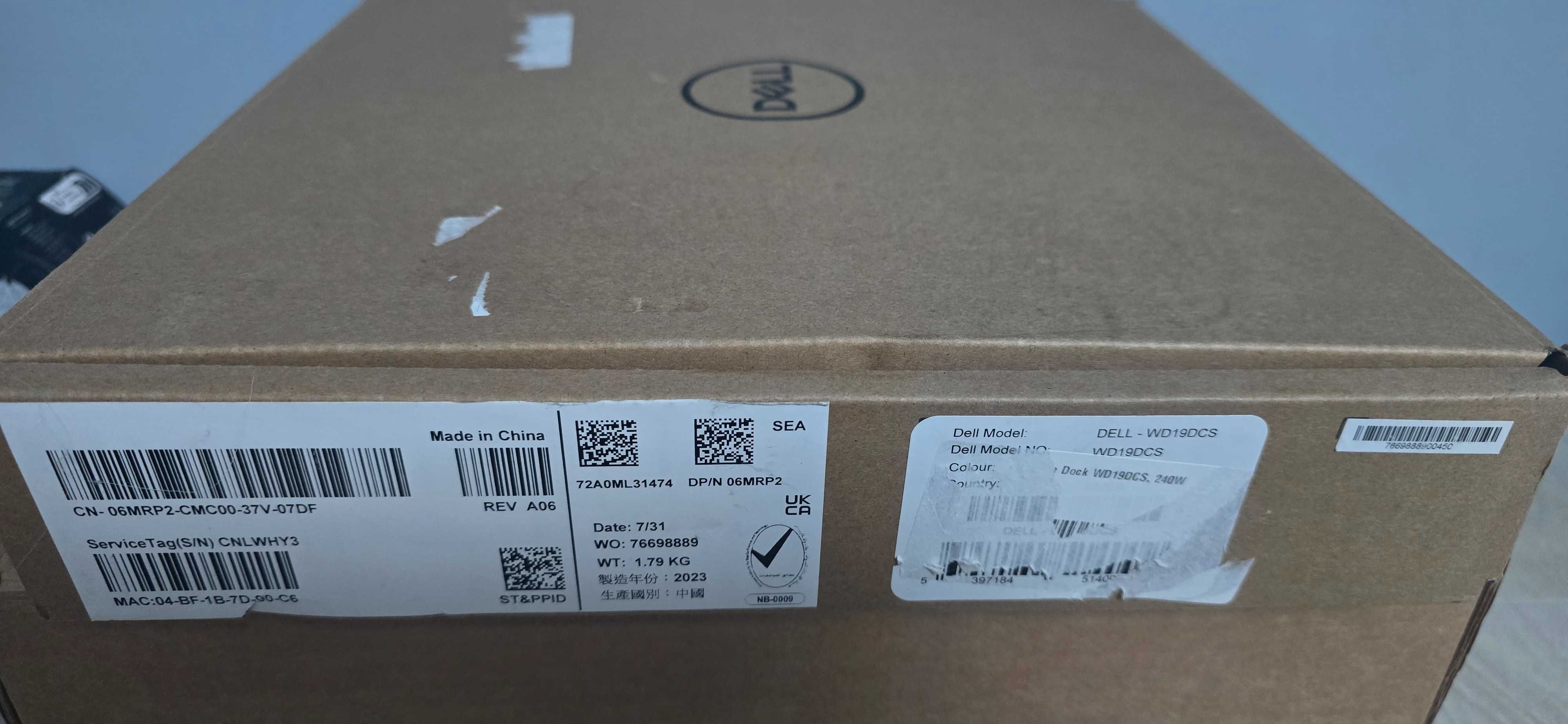 Dell Performance Dock WD19DCS 240W