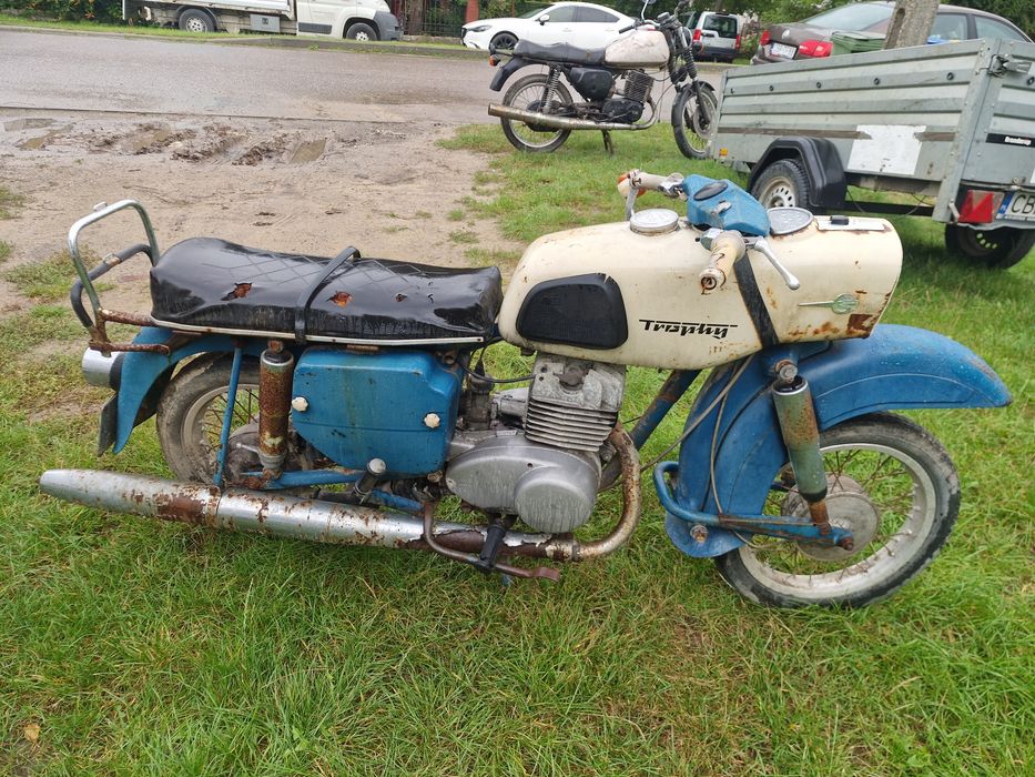 Mz es 250 trophy tropik do remontu.  Sprowadzony. Faktura,  transport