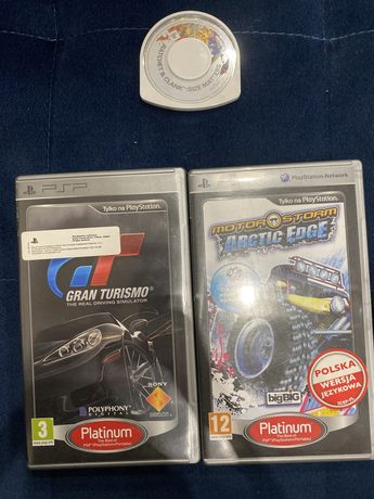 Gry PSP ( Motor Edge Arctic Edge / Gran Turismo / Ratchet&Clank )