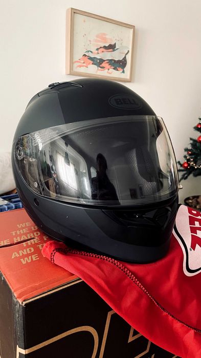 Capacete Bell PS Qualifier Turnpike MT BK/GY S ECE Matte Black