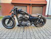 Harley-Davidson Sportster Forty-Eight 2014 r. Custom na Cafe racer