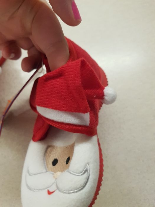 Тапочки дитячі новорічні lupilu 26 р 16 см