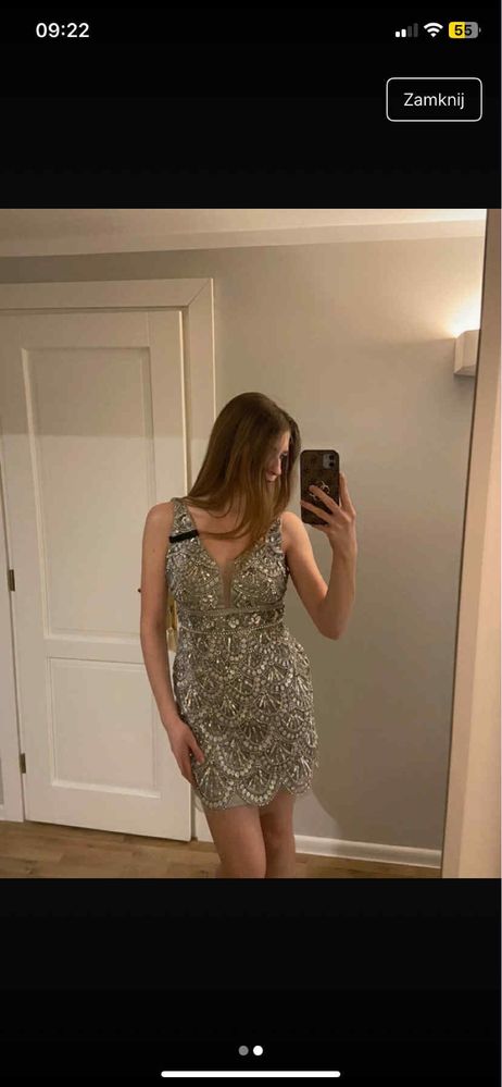 Sukienka asos XS