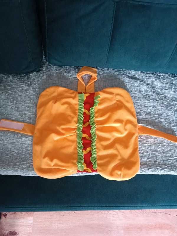 małe ubranko dla psa hotdog