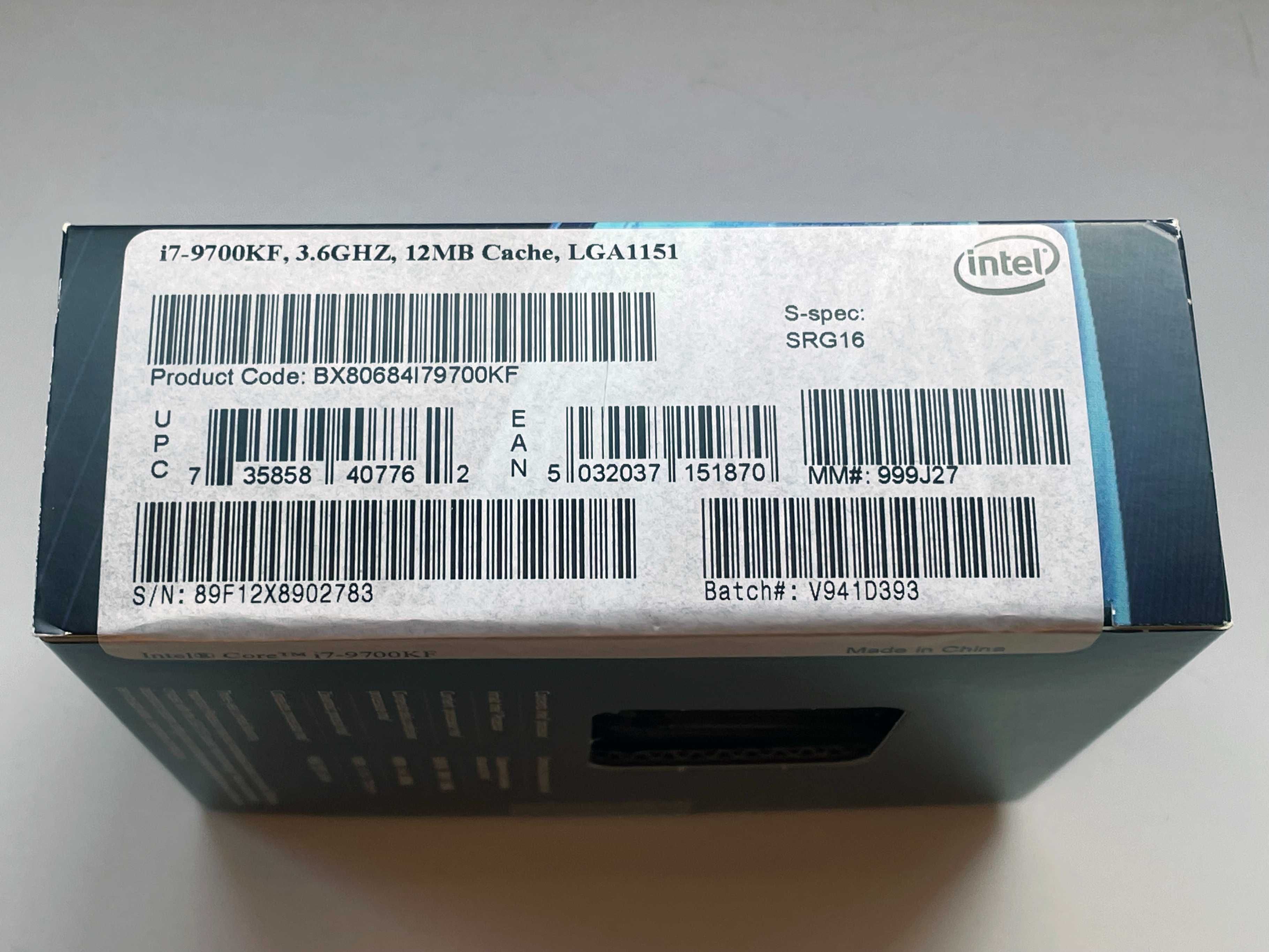 i7-9700KF LGA1151 unlocked sprzedaż/zamiana