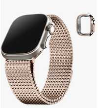 Pasek  branzoleta złoto do Apple Watch 40/41/42/44