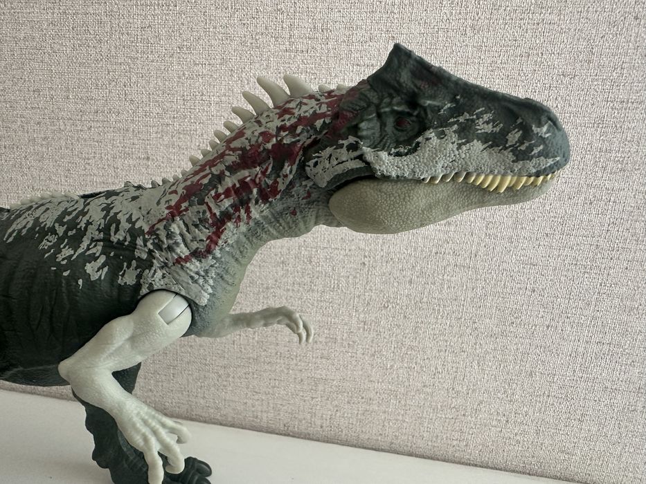 Динозавр Jurassic world Голосовая атака Аллозавр