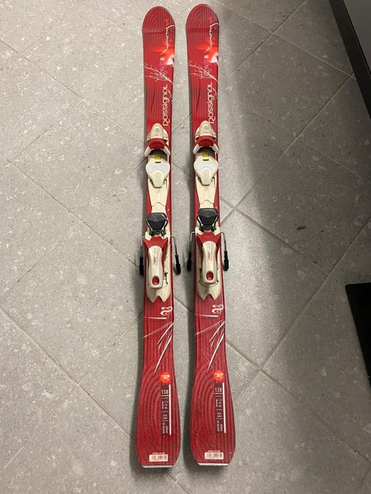 Narty Rossignol Harmony 138cm z kijkami