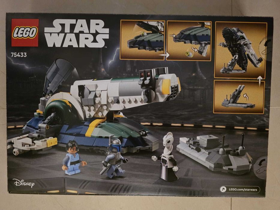 Lego 75433 - Star wars - Jango Jett's Starship. Novo e Selado