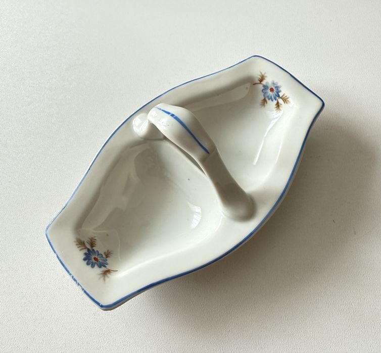 Stary przedwojenny przyprawnik dwojaczek porcelana Ćmielów Lwów