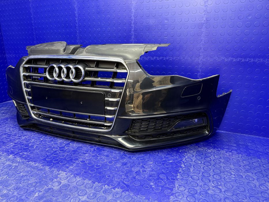 ZDERZAK przedni kompletny pdc AUDI A5 8T LIFT przód LY9T OEM