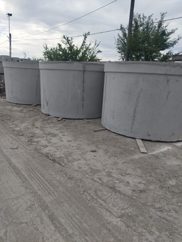 Szamba betonowe okragle. Beton C 30/37
