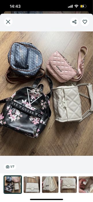 Рюкзак Michael Kors та різні сумки