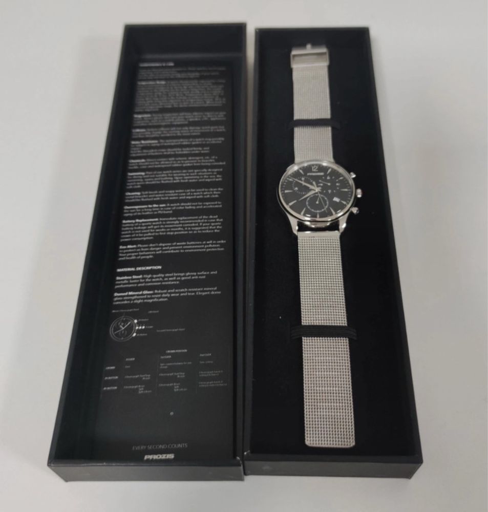Prozis Stellar Executive Silver Watch