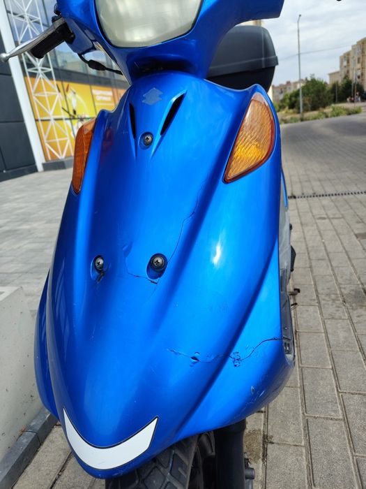 Suzuki Address v125 синій на реєстрації з кофром