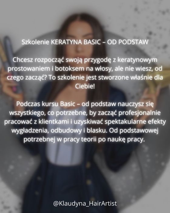 Szkolenie Keratyna/Botox Basic Rzeszow