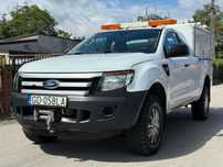 Ford Ranger 1WŁ Salon PL FV23% Klimatyzacja Zabudowa Szuflady Wciągarka WEBASTO