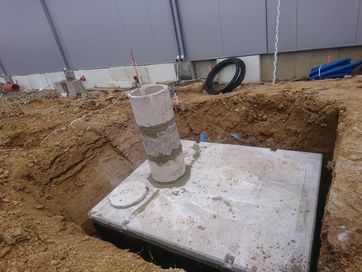 Szambo szamba betonowe zbiornik na wodę Poznań Łódź Kalisz Piła 12m/3