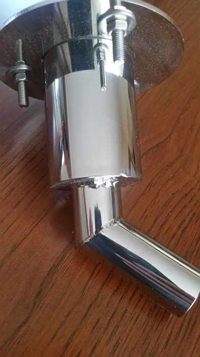 Wydech tłumik ogrzewania webasto planar przejście burtowe 22 lub 24mm