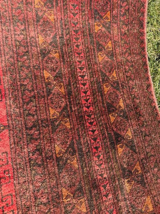 Kaszmirowy Wełniany r.tkany dywan Afganistan Afgan 380x250 gal. 23 tys