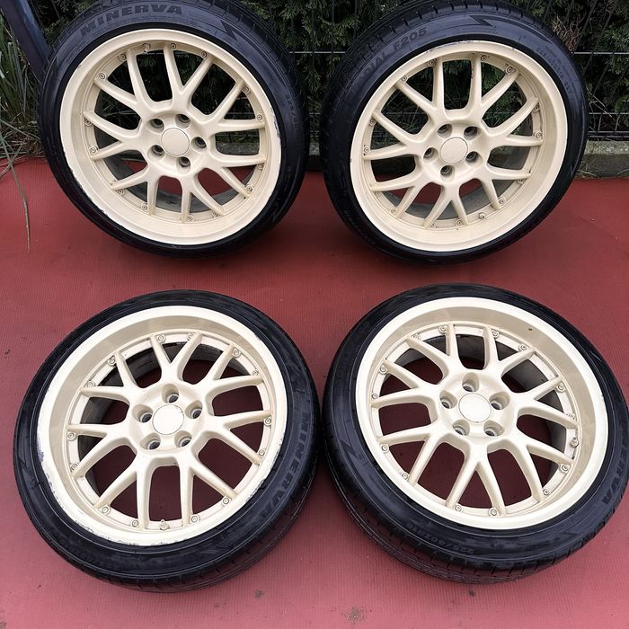 Kultowe alufelgi 18 Rial Nogaro 9x18 5x112 ET30 do regeneracji wysyłka