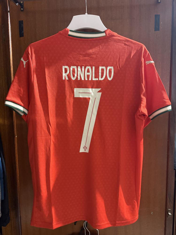 Camisola Principal Portugal Cristiano Ronaldo 7, Tamanho L