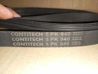 Ремень поликлиновый Contitech 5PK940 5 рёбер 940 мм