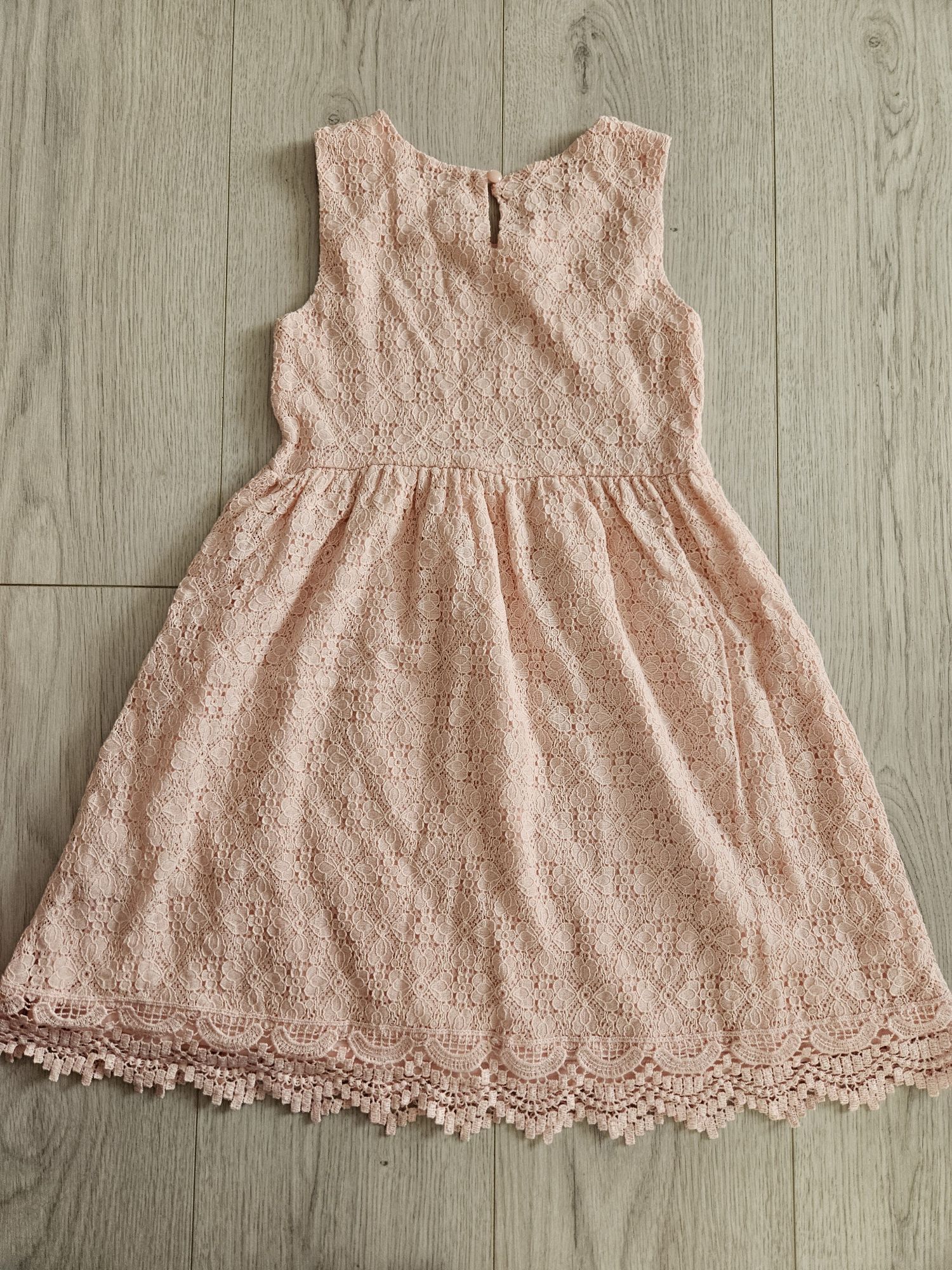 Sukienka H&M koronkowa r.134-140