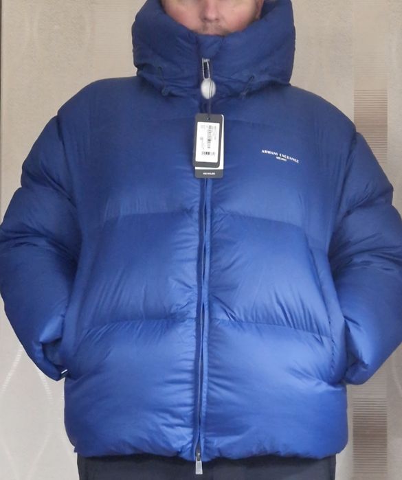 Легчайший пуховик Armani Exchange Milano розмір XL