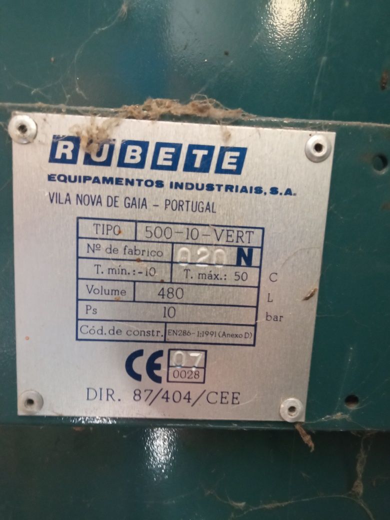 Depósito de ar comprimido