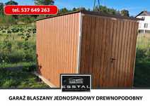 Garaż Blaszany|Blaszak|Witaka Ogrodowa|Schowek|Magazy|Ogród  -ESSTAL*