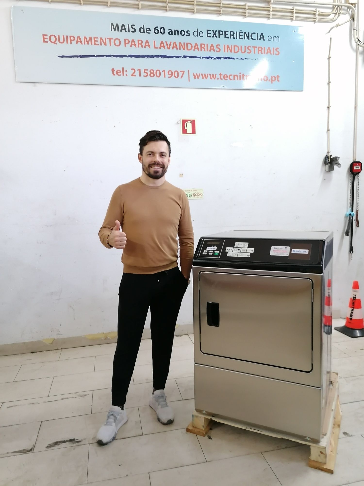 Self-service lavandaria Líder de mercado em Portugal