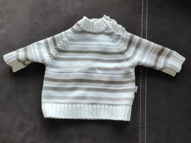 Sweterek dla dziecka ciepły rozm 56