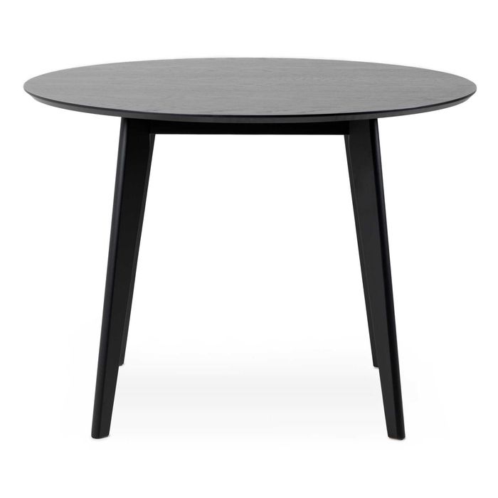 ZZ1936 - Stół okrągły do jadalni 105 cm Roxby czarny