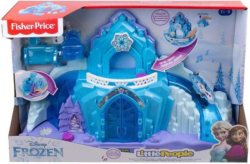 игровой набор fisher-price  frozen  elsas  замороженный дворец эльзы