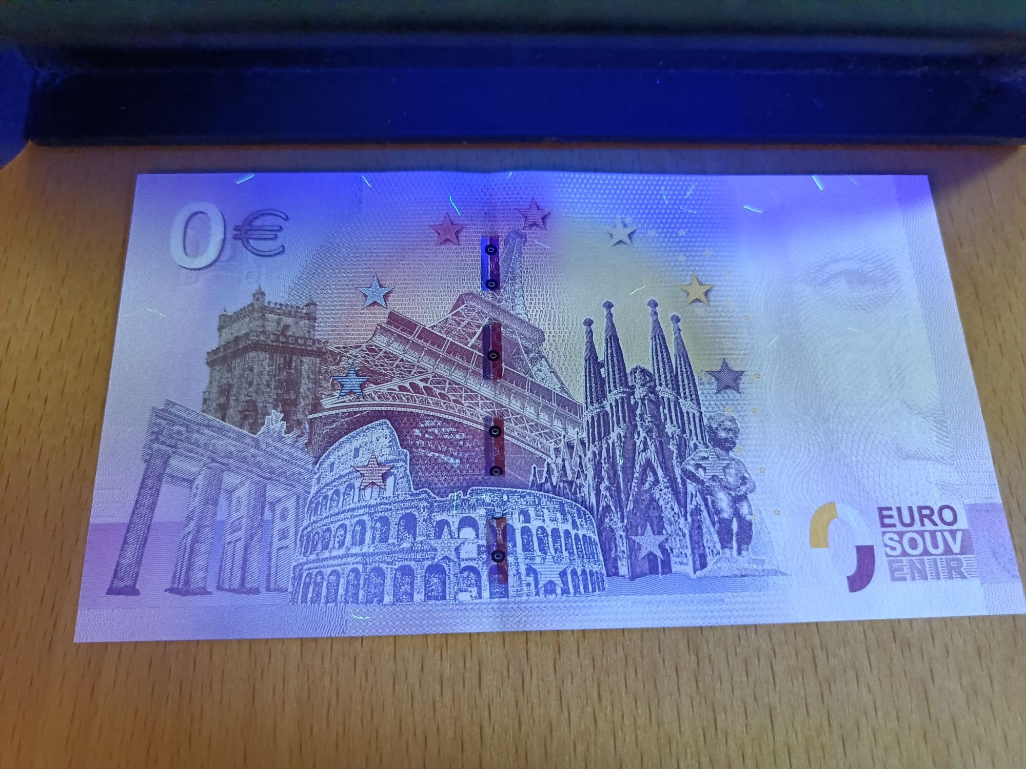 Banknot kolekcjonerski 0 euro Kraków