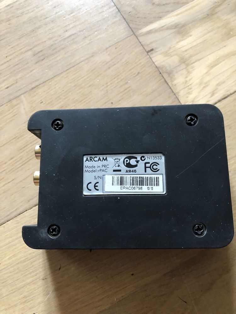 Arcam rPAC DAC wzmacniacz sluchawkowy i wyjscie rca