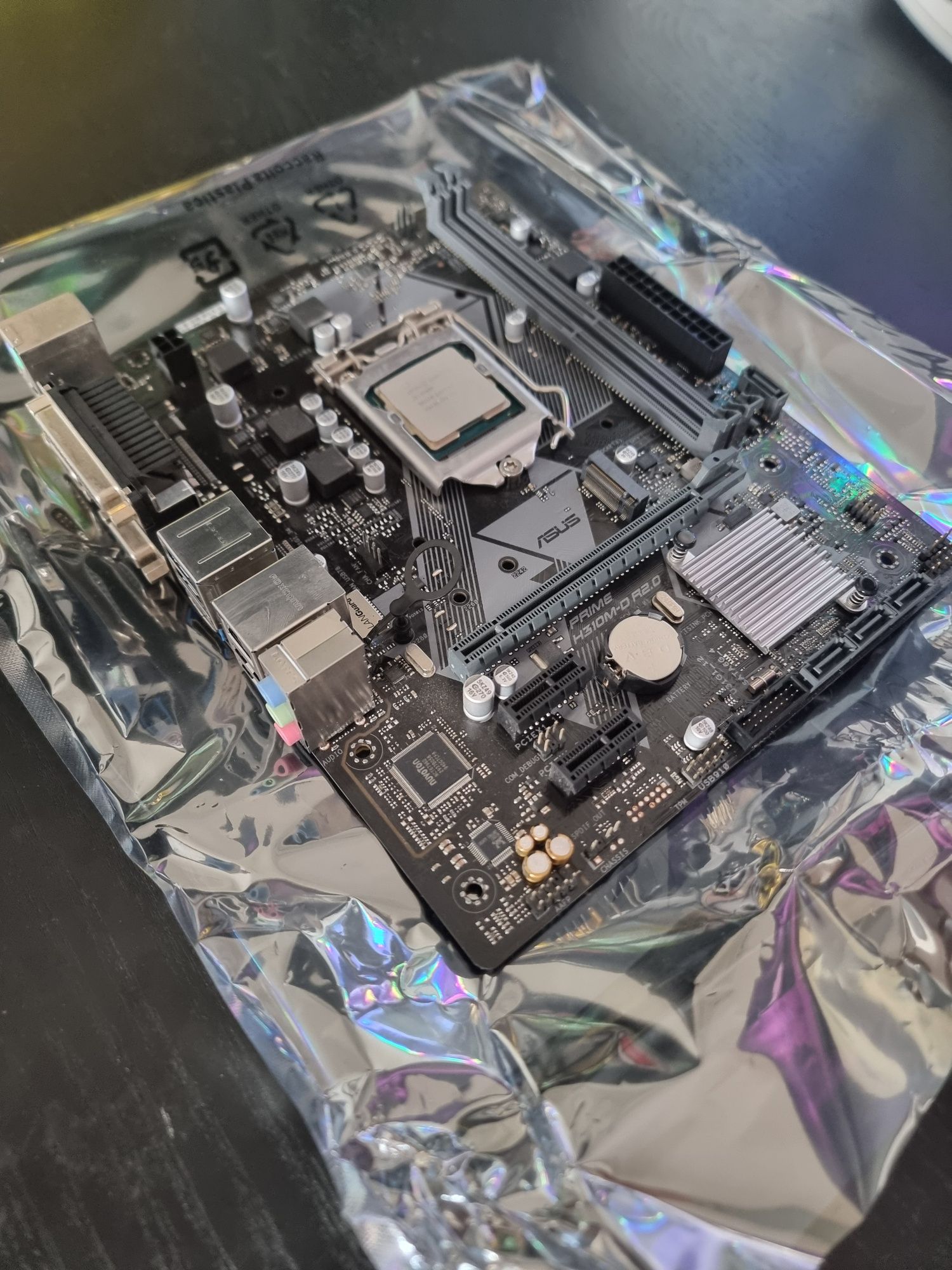 Zestaw płyta główna ASUS PRIME H310M-D R2.0 + Intel Core i5-9500F